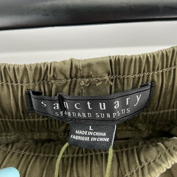 Sanctuary Standard Surplus Cargo Mini Skirt - Moss - Large - New with tags - Picture 3 of 6